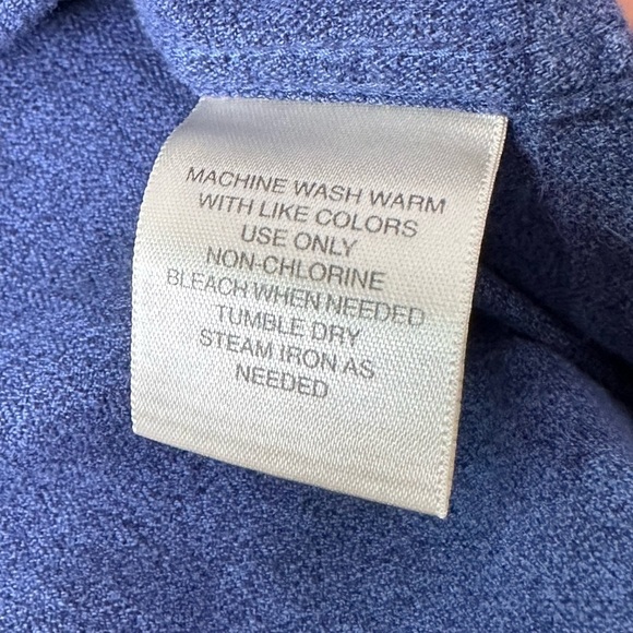 St. John's Bay Men's Jaspe' Twill Button Down Size L - Picture 3 of 7